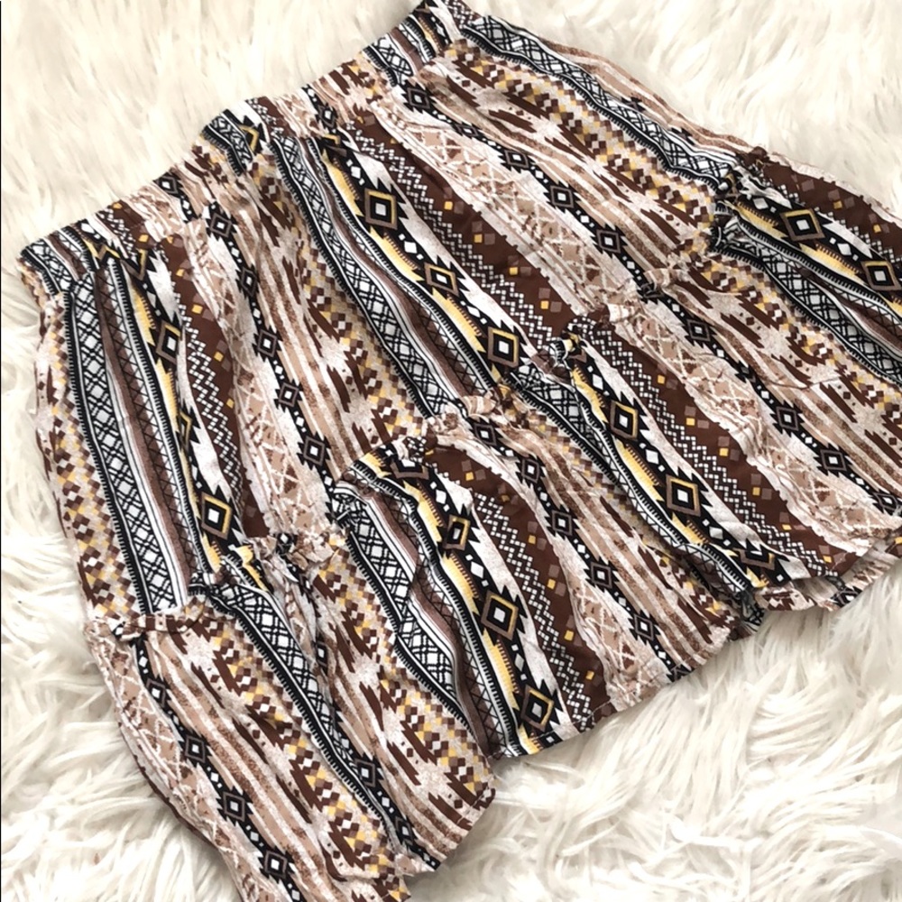 patterned skirt